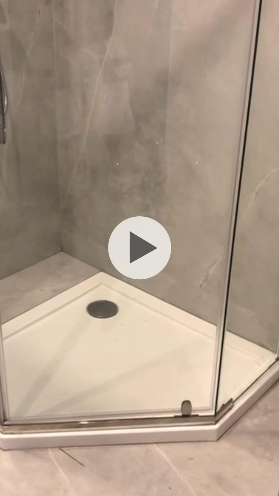 wideo z remontu łazienki